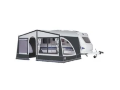 Dorema Voorwand Voor Panorama Luifel Blauw-geel-rood-groen-antraciet