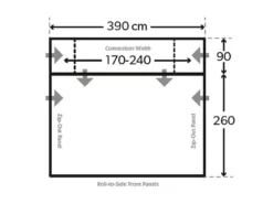 Kampa Dometic Opblaasbare Campervoortent Rally Air Pro Drive Away 390 -CampEssentials Verkoopwinkel 10 2 kampa dometic opblaasbare campervoortent rally air pro drive away 390 mh2003