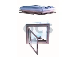 MPK Dakluik 40x40 Wit Kader+Combirollo