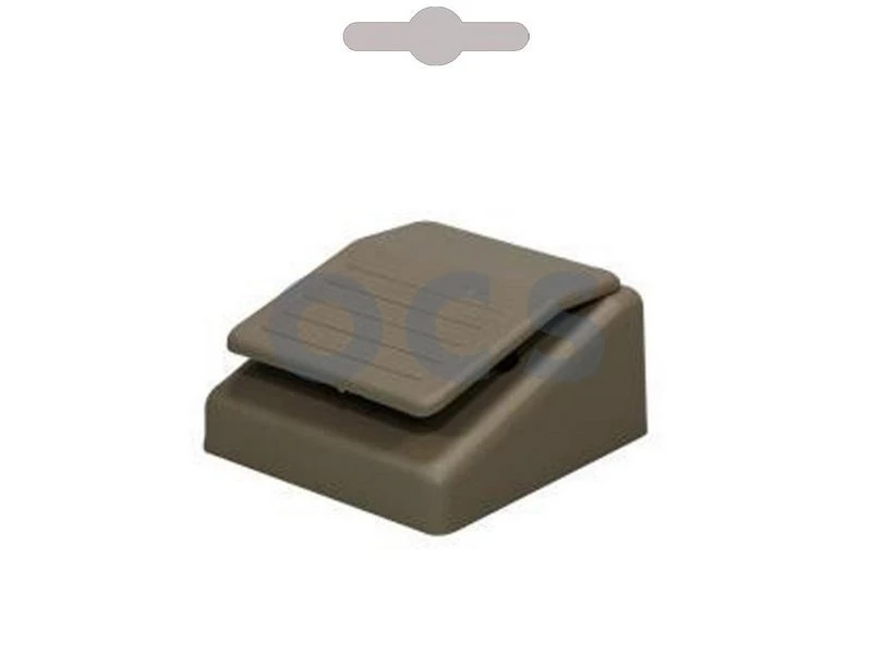 CampEssentials Verkoopwinkel -CampEssentials Verkoopwinkel 16 0 comet voetschakelaar vierkant beige 2312004b