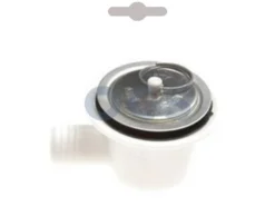 Smev Afvoerplug Haaks 20mm Compleet