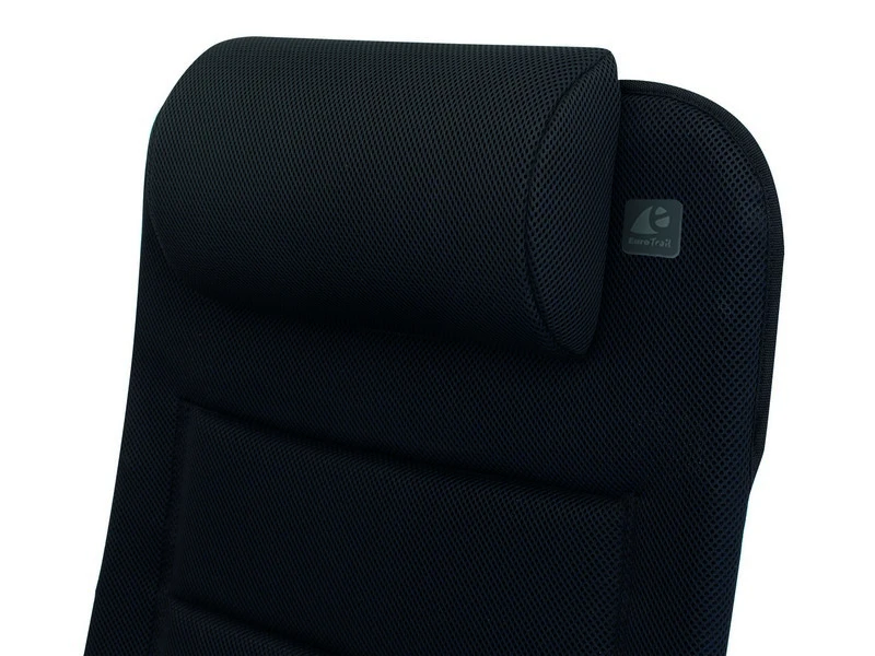 Eurotrail Chateau 3d-Mesh Campingstoel Zwart 4 Eurotrail Chateau 3d-Mesh Campingstoel Zwart - Afbeelding 4