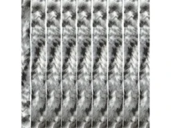 Travellife Chenille Rain Grijs/zwart 56x185cm