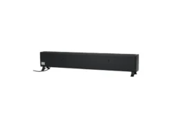 Eurom Alutherm Baseboard 1500 Black Elektrische Convector Kachel -CampEssentials Verkoopwinkel 24 2 eurom alutherm baseboard 1500 black elektrische convector kachel achterkant 361193