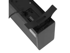 Eurom Alutherm Baseboard 1500 Black Elektrische Convector Kachel -CampEssentials Verkoopwinkel 24 5 eurom alutherm baseboard 1500 black elektrische convector kachel onderkant 361193