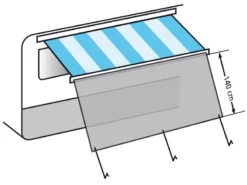 Eurotrail Sunblocker 400 X 140 Cm -CampEssentials Verkoopwinkel 25 3 eurotrail sunblocker 400 x 140 cm etct0025