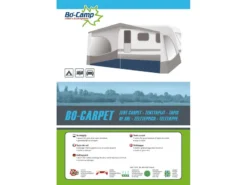Bo Camp Tenttapijt Bo-carpet Blauw -CampEssentials Verkoopwinkel 38 2 bo camp tenttapijt bo carpet blauw 4218061