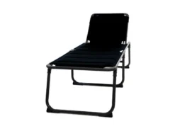 Travellife Barletta Kampeer- Tuinligbed Relax Zwart