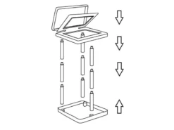 Bo-Camp Plast Team - Vuilniszakhouder 5 Bo-Camp Plast Team - Vuilniszakhouder -CampEssentials Verkoopwinkel 49 2 bo camp plast team vuilniszakhouder ekologica demontabel zwart 6395724