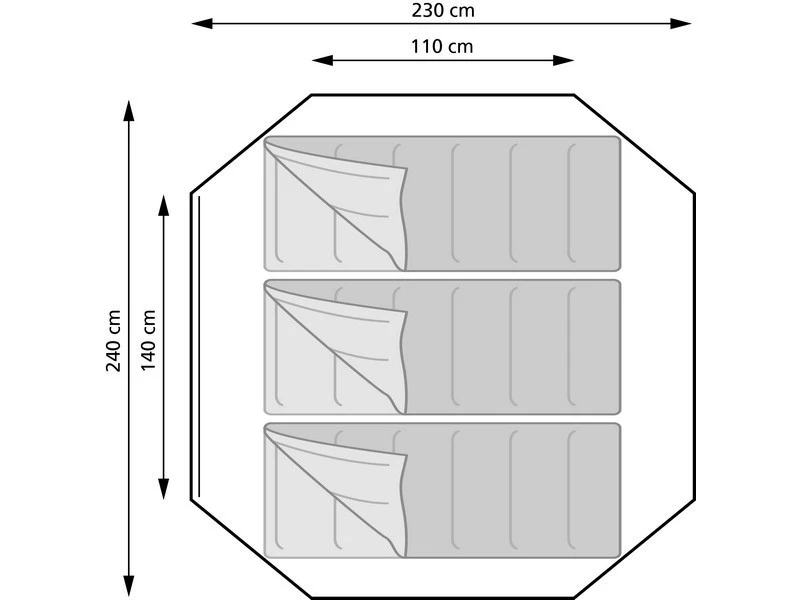 Eurotrail Pop-up Tent Jump 3 3 Eurotrail Pop-up Tent Jump 3 - Afbeelding 3
