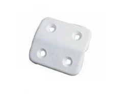 Fjord Outdoor Scharnier Wit Kunststof à 4 St.