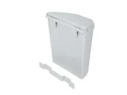 Bo-Camp Afvalbak Compact 6 Liter Grijs -CampEssentials Verkoopwinkel 62 2 bo camp afvalbak compact 6 liter grijs 5329980