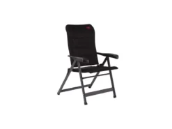 Crespo Kampeer Standen Stoel Ap-235 Air-deluxe Zwart Kleur 80