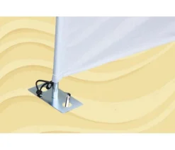 Bo-Camp Windschermharing 30 Cm 4 Stuks 8 Bo-Camp Windschermharing 30 Cm 4 Stuks -CampEssentials Verkoopwinkel bo camp windscherm haring met plaat 4 stuks 4163900 3